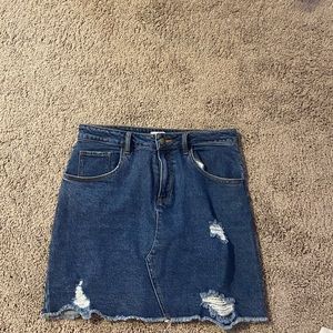 Denim skirt size 16